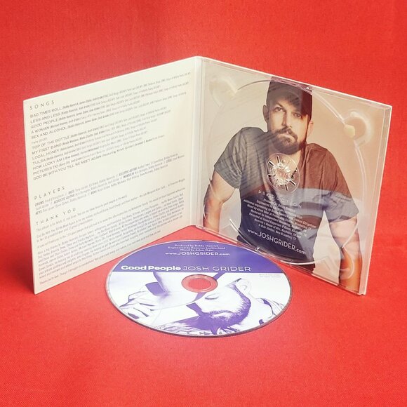 Good People Josh Rider CD 2018 Signed - Picture 6 of 9